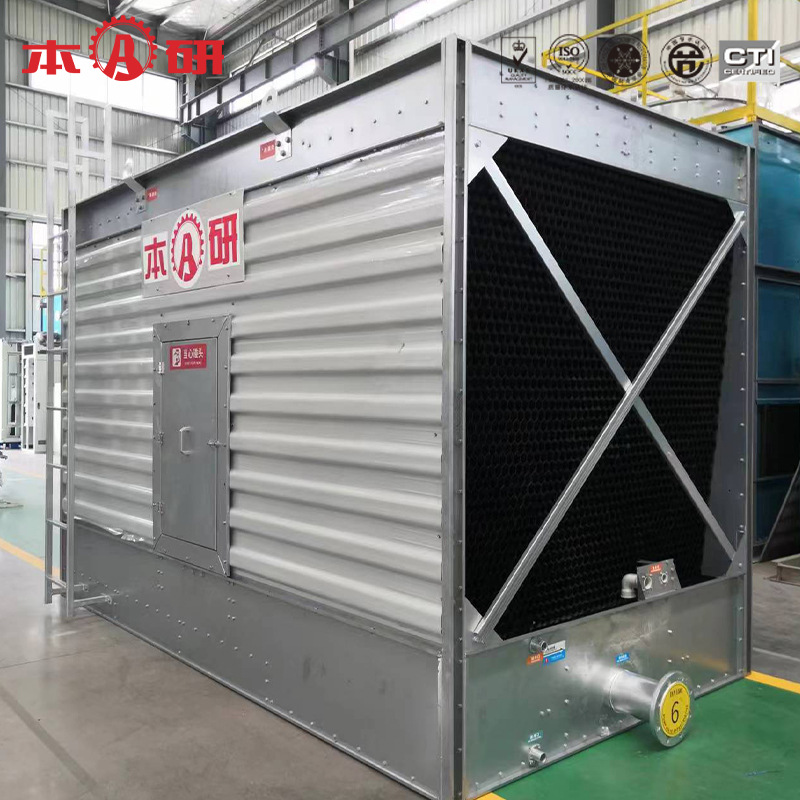 开式方形横流冷却塔冷水塔玻璃钢冷却水塔空调散热水塔厂E18