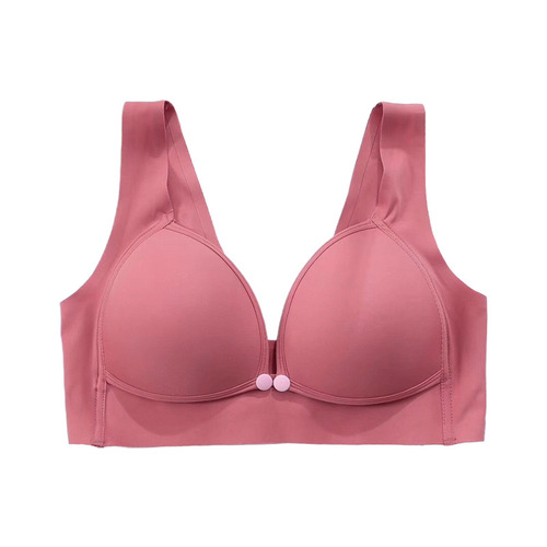 Factory direct selling nursing bra for women, soft, breathable and comfortable, front-buttoned, anti-sagging, wire-free bra for breastfeeding during pregnancy