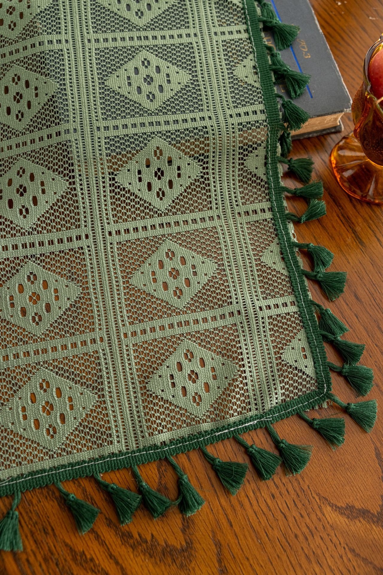 Lace Sheer Curtains Bohemian Window Fabric For Home Decoration_voghion.com
