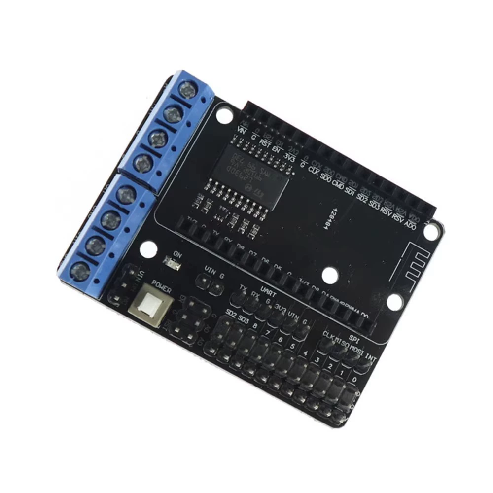 ESP8266 WiFi motor driver expansion board L293D ESP12E Lua IoT smart car