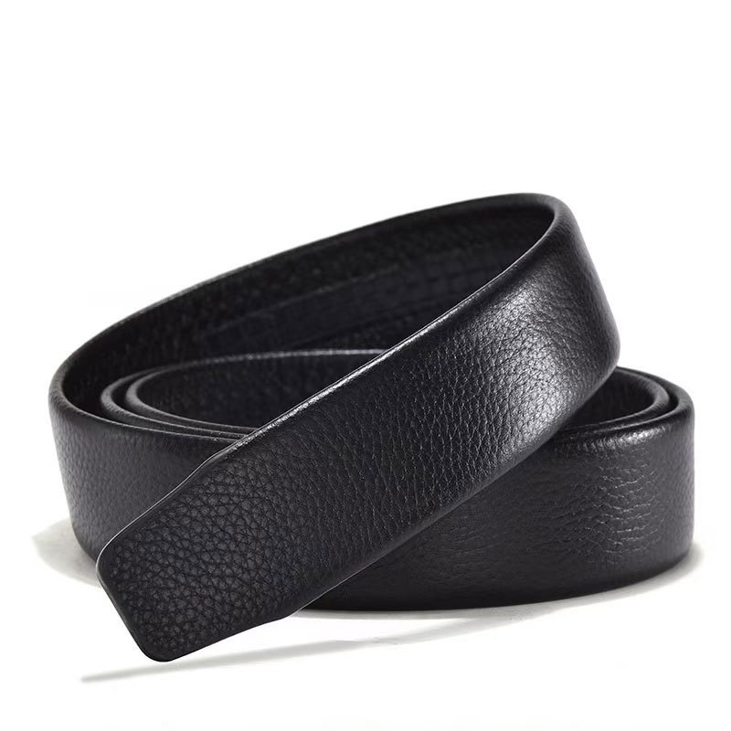 Belt, automatic leather buckle, tape