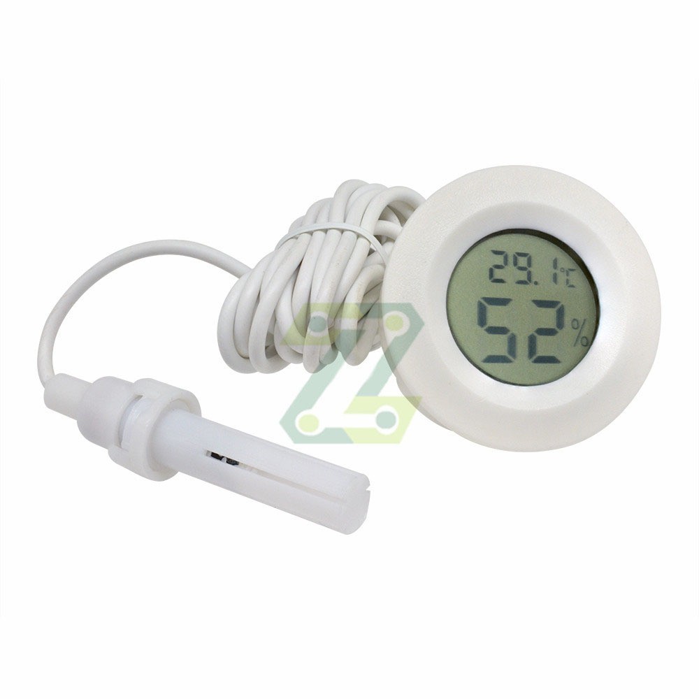 White, 1.5m external probe