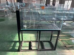 Stream Small Medium-Sized Glass White Filter Bottom Living Room Extra Large Small Fish Tank Overflow Glass Extremely Narrow Black Large Side Tank Jintai