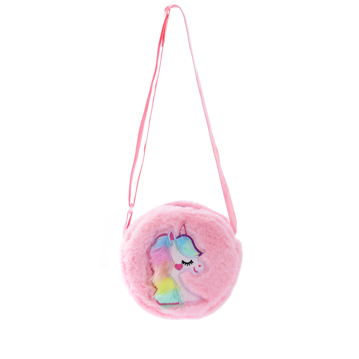 Einhorn Umhängetasche Plüschtasche Für Kinder Cartoon Design_voghion.com