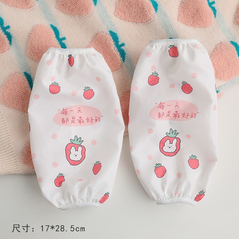 흰색 배경 딸기 방수 모델