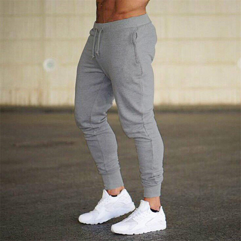men's demi-season thin trousers for gym