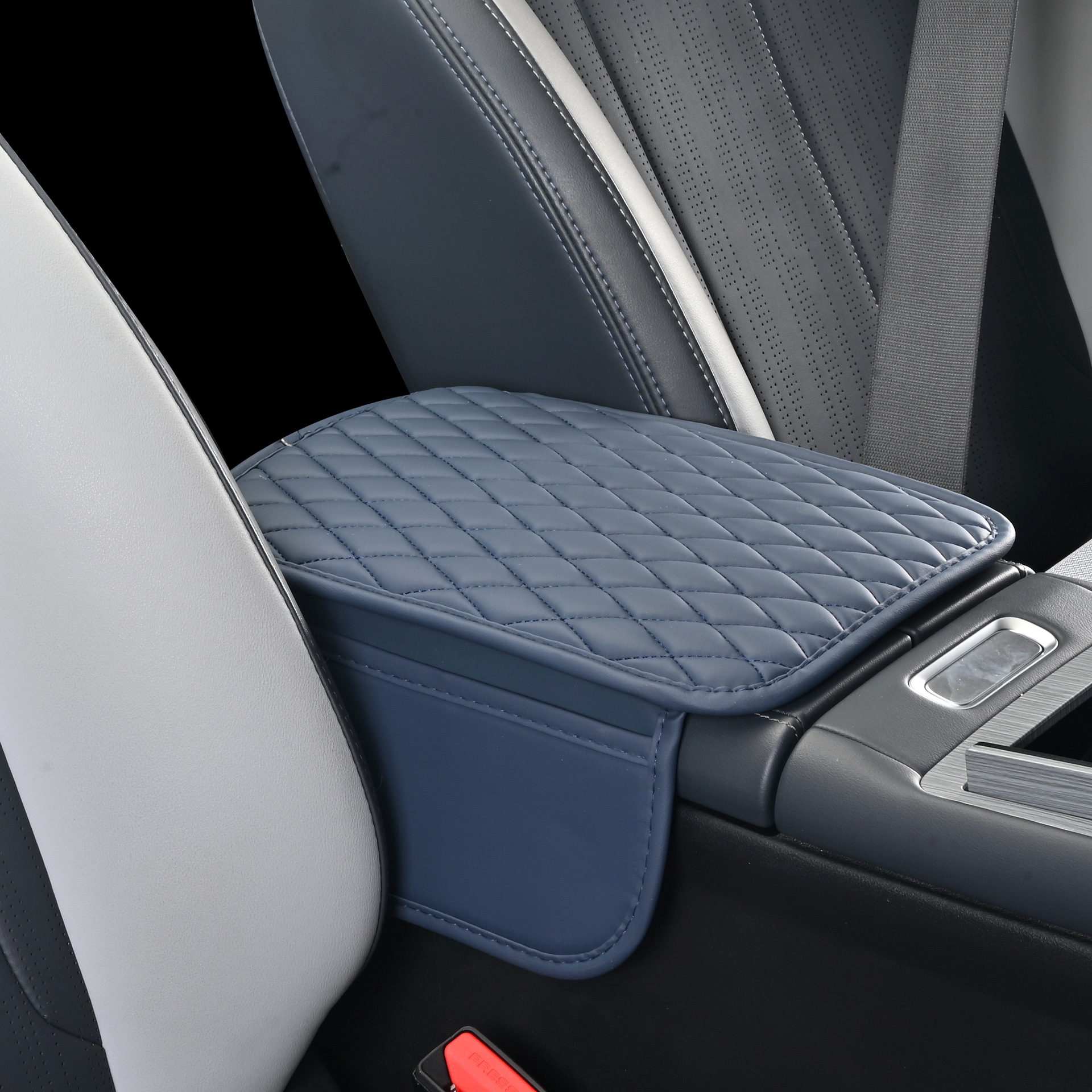 Armrest box pad | Universal Box Pad Multifunctional - blue