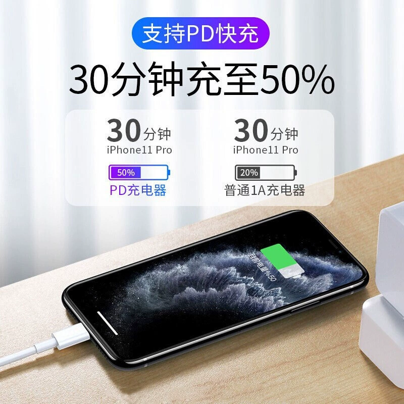 Подходит для Apple адаптер питания европейский стандарт 35W быстрая зарядка головка адаптера iPhone 15-17 европейский стандарт 35w быстрая зарядка головка