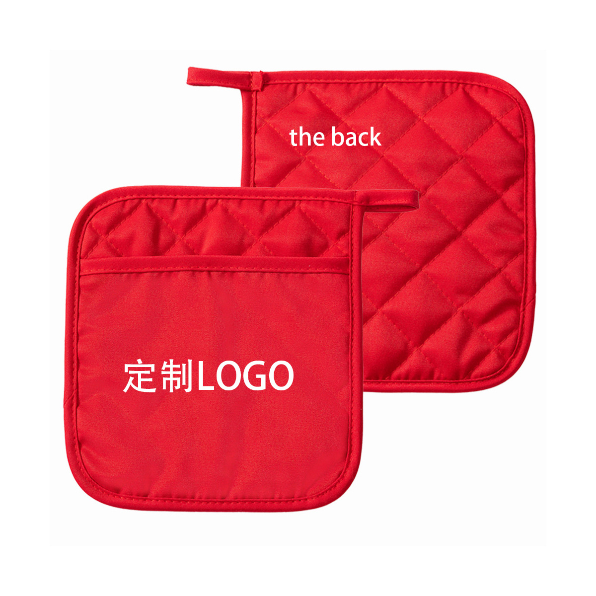 Guantes para horno interstibles, almohadilla de aislamiento térmico tipo bolsillo, almohadilla para mesa, guantes para horno microondas, almohadilla de aislamiento térmico al por mayor