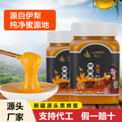 新疆帰農黒蜂蜜農家は純粋な成熟蜂蜜を生産しています。