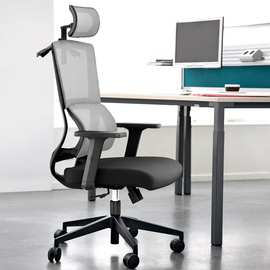 久坐不累办公室电脑椅 家用办公椅 护腰可躺员工座椅人体工学椅子