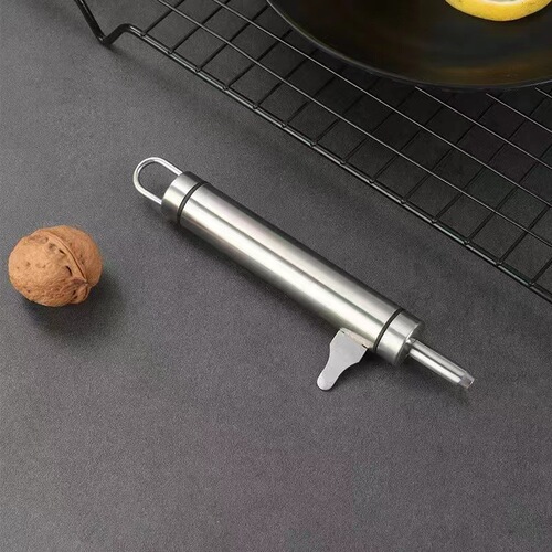 304 Stainless Steel Macadamia Nut Cracker, Nut Meat Extractor, Walnuts Opener, Household Nut Opening Small Tool