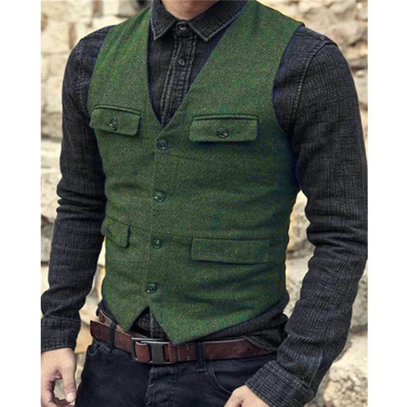 High quality colored vest for leisure, 2023 collection, European style