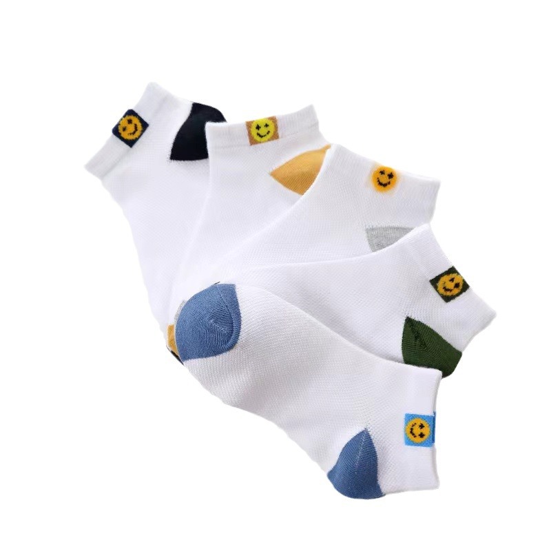 children's summer thin autumn breathable white socks for boys for…