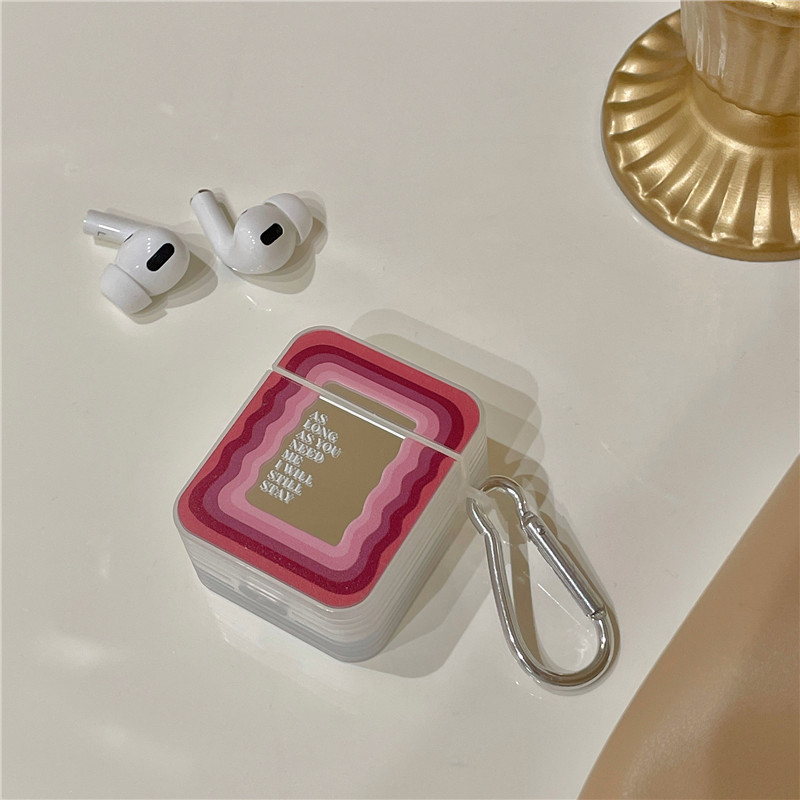 Pink Wave Mirror Earphone Protective Shell display picture 3