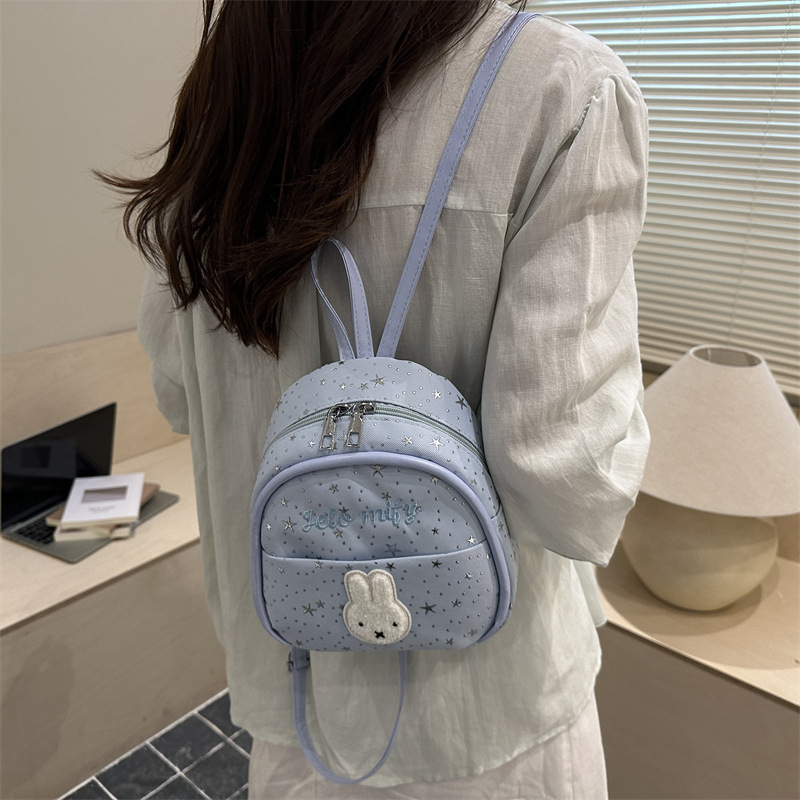 Tendencia nueva moda casual bolso de mujer textura simple nicho mochila 2026 mochila de verano
