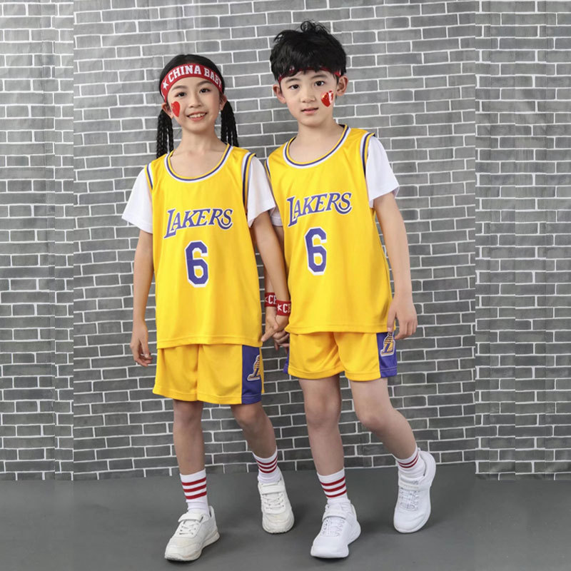 ZY 레이커스 6 가짜 두 노란색