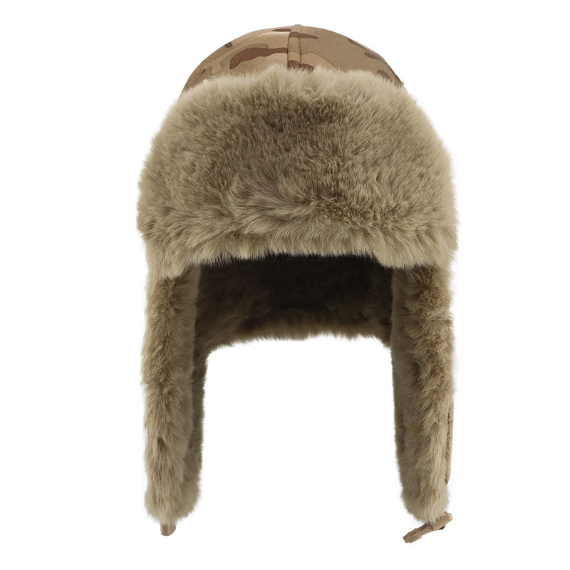 Gorro de invierno grueso Thunderbolt gorro de esquí protector de orejas al aire libre protector de frío y calentamiento gorra de cabeza transfronteriza unisex