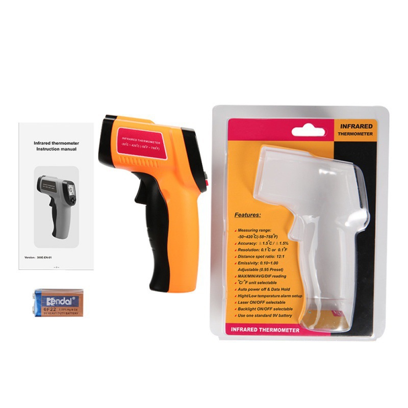 标智GM300E高精度工业物体表面红外线测温仪Infrared Thermometer