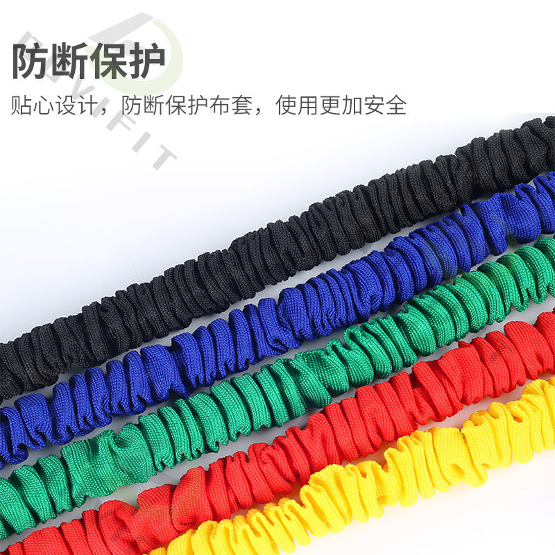 Entrenamiento de velocidad y agilidad pierna resistencia banda taekwondo kick entrenamiento de fuerza Fútbol corriendo entrenamiento de resistencia