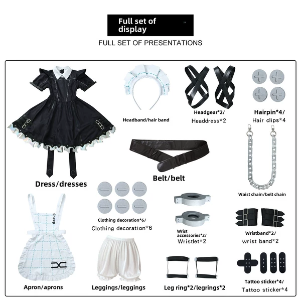 Coulexwear clothes full set