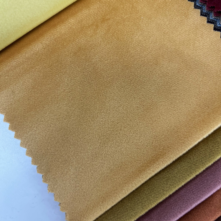 厂家 加厚超柔220g荷兰绒天鹅绒丽丝绒面料 服装窗帘沙发布料