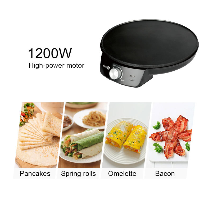 Cross-border European Standard Thin Multifunctional Spring Roll Maker, Pancake Griddle, And Grilling Machine_voghion.com