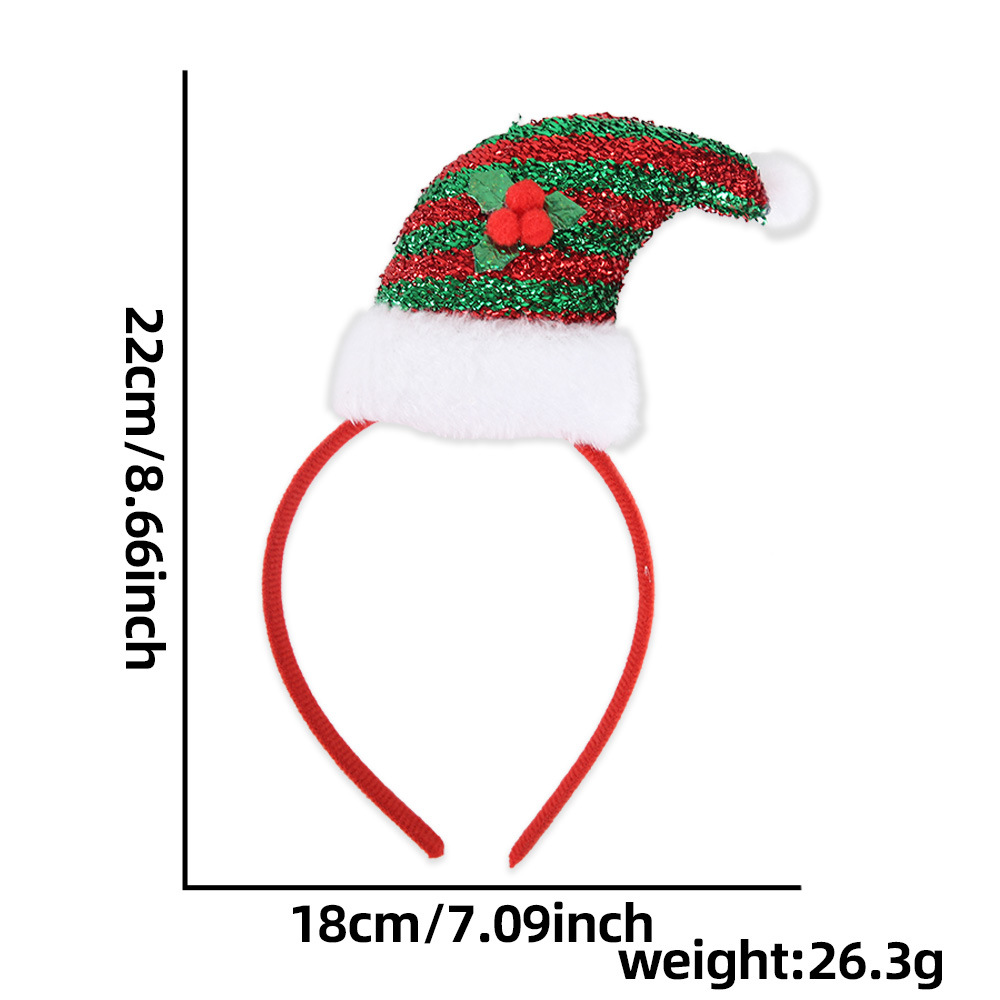 Amazon Navidad Decoración Diadema Sombrero de elfo Tombro Niños Suministros de fiesta para adultos Santa Claus Piernas Diadema image 33