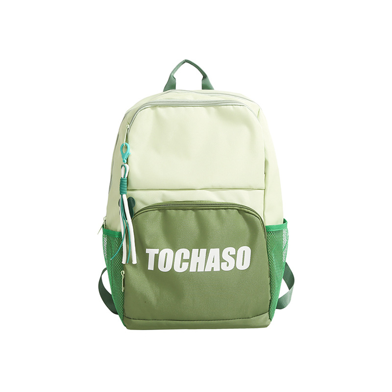 Mochila de moda para niños y niñas en contraste, letras de estilo occidental, mochila escolar de escuela primaria de gran capacidad, nueva mochila para niños transfronteriza