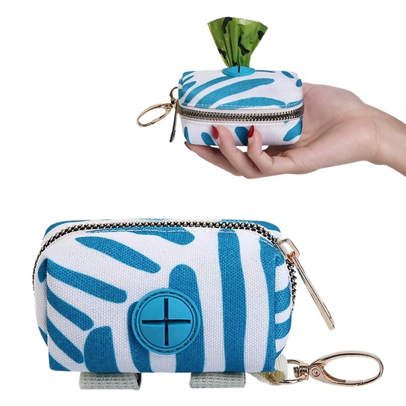 Трансграничные Домашние животные выходят, чтобы забрать мешок для экскрементов, мешок для мусора для собак, небольшая сумка из полиэстера, туалетный пикап, дозатор мешка для мусора для домашних животных