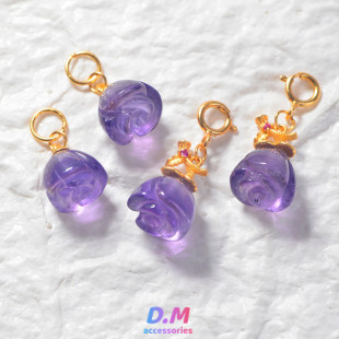�ŷ�����ˮ��õ�廨С�����������s925���y���������DIY���