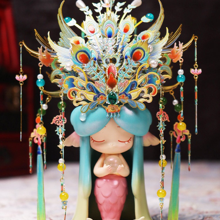 비 빙펑 크라운 3D 입체 퍼즐 금속 조립 모델 DIY 소재 선물 자동차 걸이 장식품