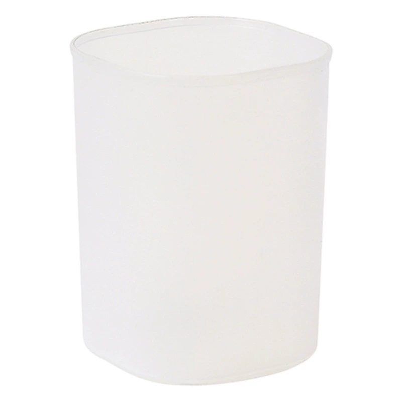 Прозрачный Матовый держатель для ручек оптом многофункциональный простой ящик для хранения креативный офисный Настольный ящик для хранения квадратная пластиковая трубка