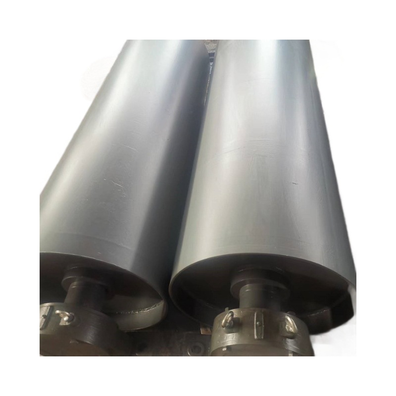 Cone rodillo de soporte de rodillo accesorio de rodillo de transporte de mina correa de transporte anti-run desviación línea de flujo de agua bocina rodillo de envoltura