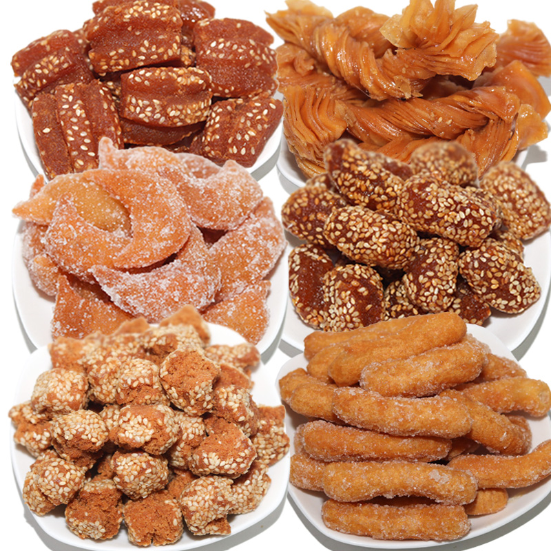 山东特产蜜三刀翻花麻枣羊角蜜临沂老式糕点心过年果子青徐州