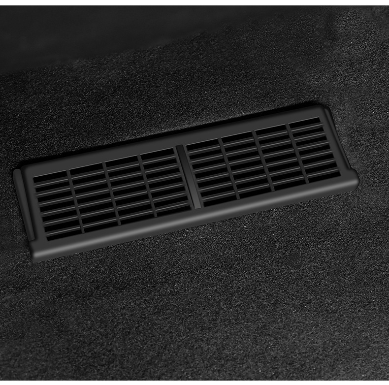 Suitable for the New Version of Model 3/Y/Yl Tesla Under-Seat Air Outlet Protective Cover to Prevent Foreign Objects from Entering the Interior