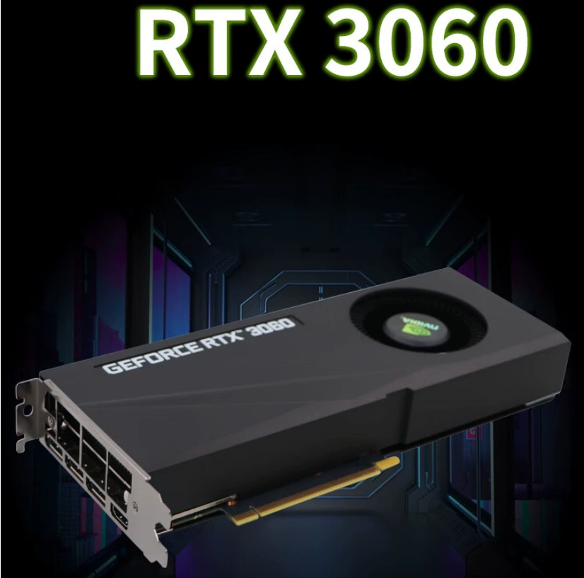 Nvidia GeForce RTX 3060 Ti server workstation
