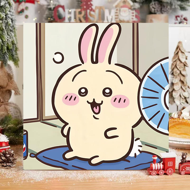 现货批发数字油画diy填色儿童简约手绘涂鸦新中式摆摊丙烯油画|undefined