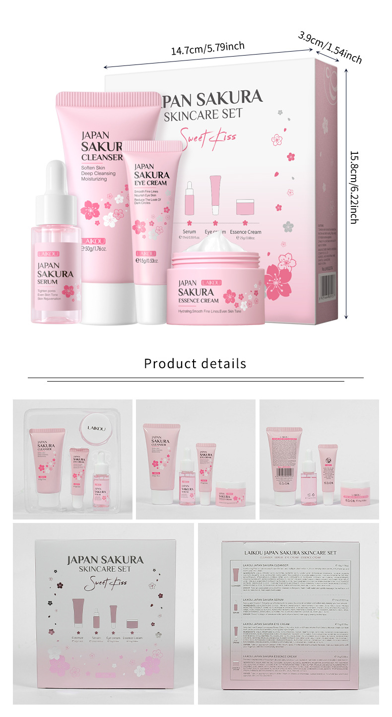 Japanese Sakura Skincare Set 1