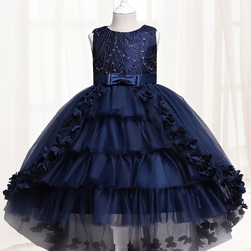 Girls' sleeveless dress, princess dress Summer children's|undefined