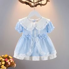 女童夏季连衣裙0-1岁小女孩宝宝公主裙6个月洋气夏装婴儿碎花裙子