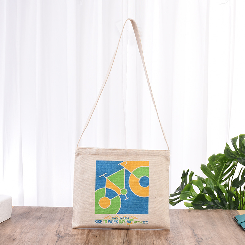 厂家批发棉布袋  学生单肩棉布袋手提袋 礼品广告袋帆布包