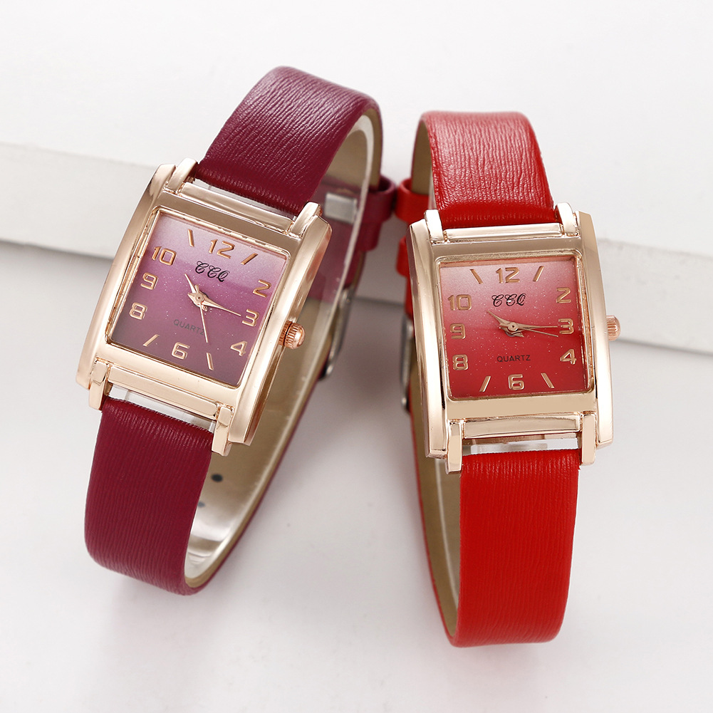 Nuovo orologio da donna al quarzo in stile campus fresco e alla moda con quadrante piccolo digitale minimalista alla moda_voghion.com