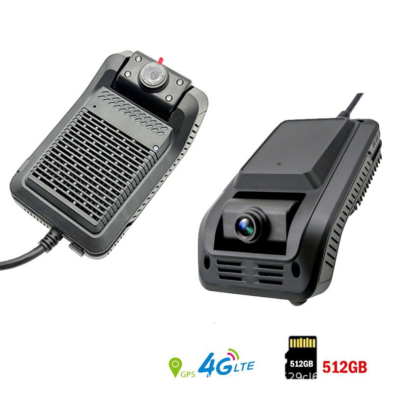 Ghi kép phía trước và phía sau đi kèm chức năng ADAS DMS. Giám sát hành vi lái xe không an toàn của người lái và ghi kỷ lục lái xe báo động.