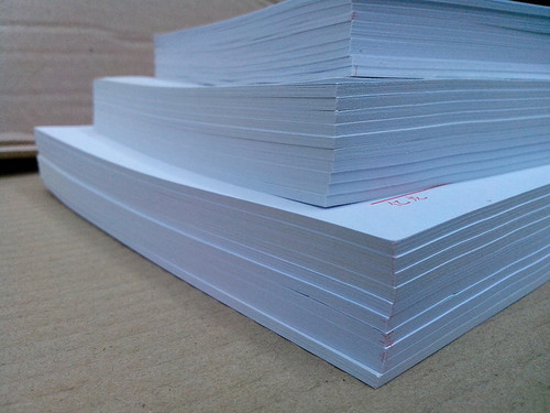 Blank note paper note pad 80g white paper impervious to ink super white note paper large, medium and small draft pad thickened