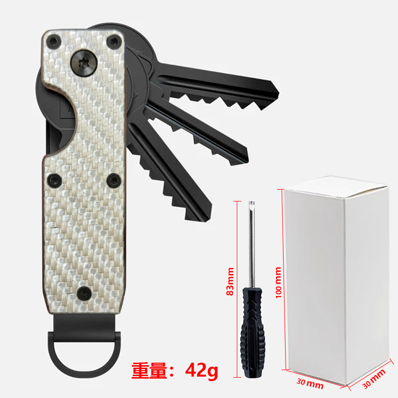 Keychain metal spot transfronterizo de aleación de aluminio Key Holder Best regalos en el extranjero