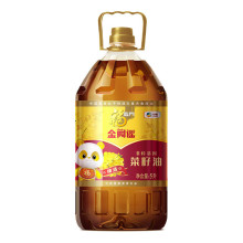 福临门金阙谣精选菜籽油5L大桶非转基因家庭食用油批发