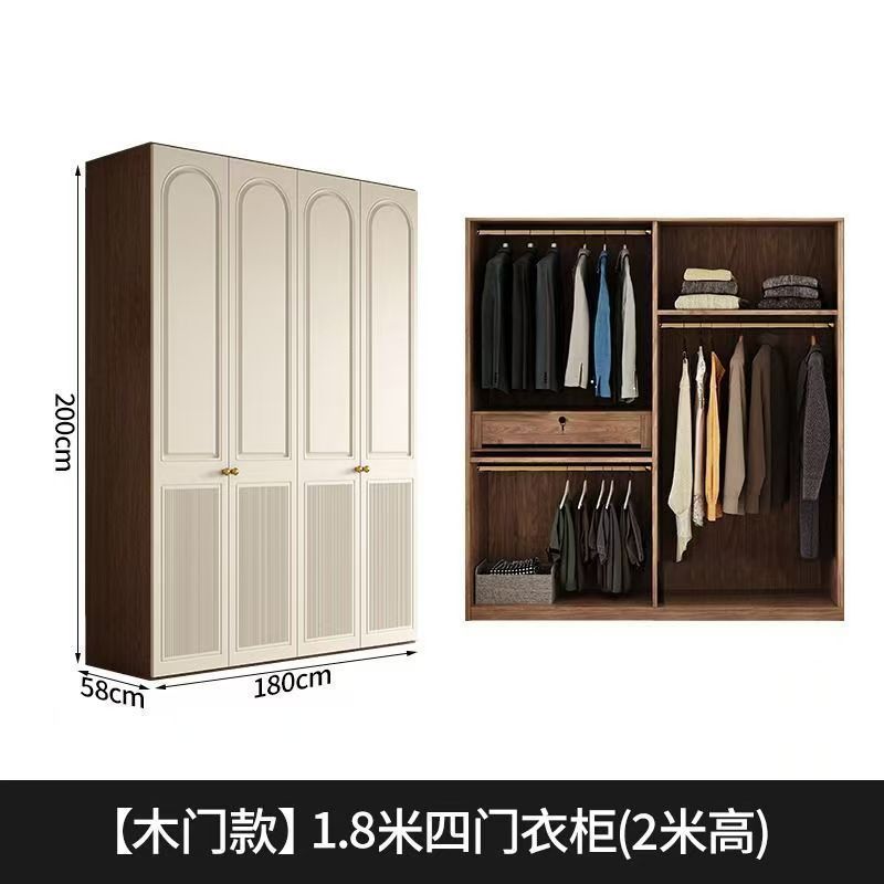 [목제문 모델] 2.2m도어 옷장(높이 2m)