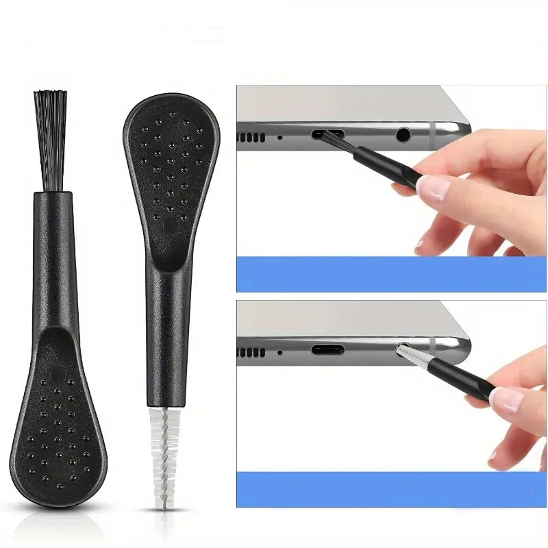 Handy-Staubschutzstöpsel-Set USB-C Staubschutzkappe, 4 USB-C-Anschlussabdeckungen Ladeanschluss-Reiniger