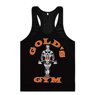 AliExpress manufacturers foreign trade bodybuilding fitness vest training cotton summer sweat loose size European version sports fit vest